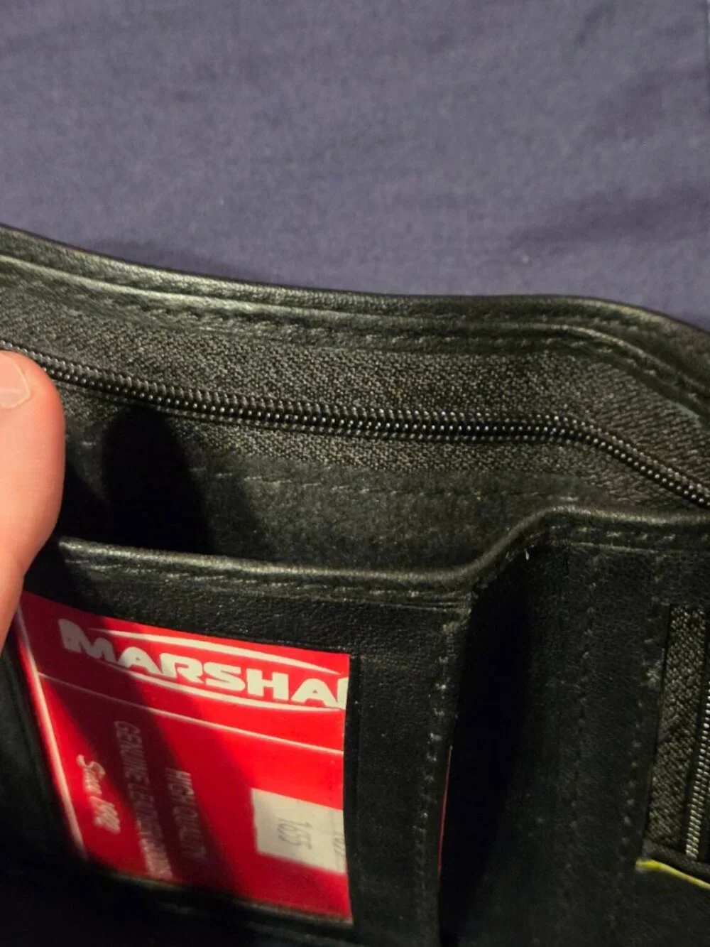 MENS TRI-FOLD LEATHER WALLET